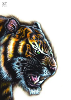 Sensey Tiger Head ©