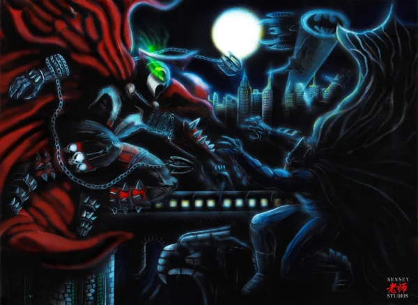 Spawn and Batman Interpretation