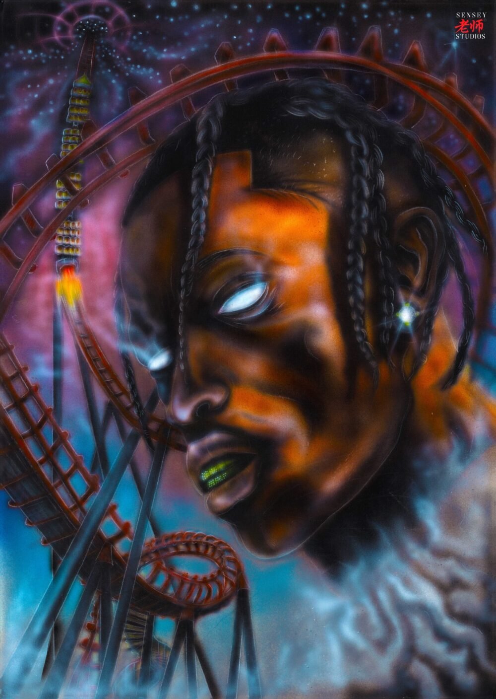 Travis Scott Fan Art 老师 | Fan Art | Sensey Studios