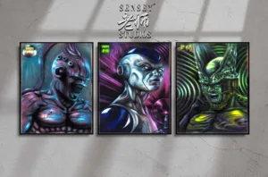 DBZ - Wall Art Example ©