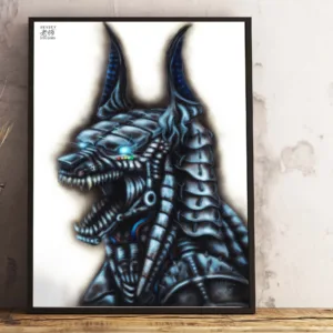 Anubis cyber Framed Example ©