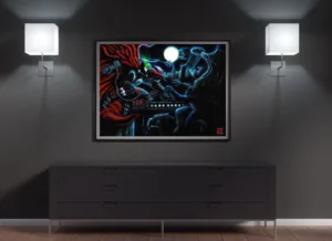 Spawn and Batman